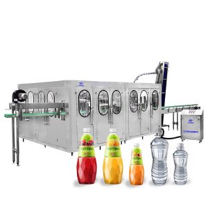 15000 to 16000BPH Juice Bottling 3 in 1 Machine
