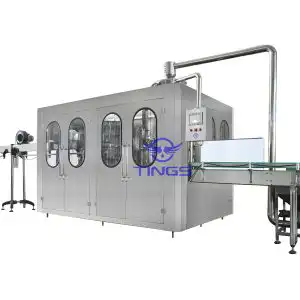 10000 to 12000BPH Automatic Bottle Rinsing Filling Capping Machine