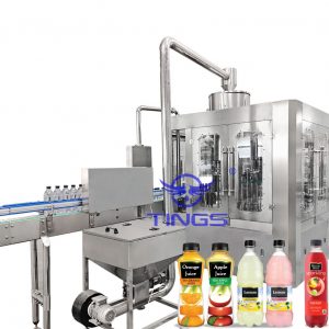 3000 to 4500BPH Automatic Bottled Juice Hot Filling Machine