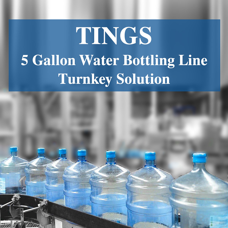 5 Gallon water bottling line