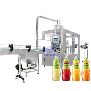 2000 to 2500BPH Automatic Bottled Juice Washing Filling Capping 3 in 1 Machine