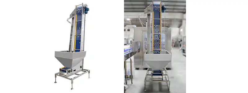 Elevator cap feeding machine 3