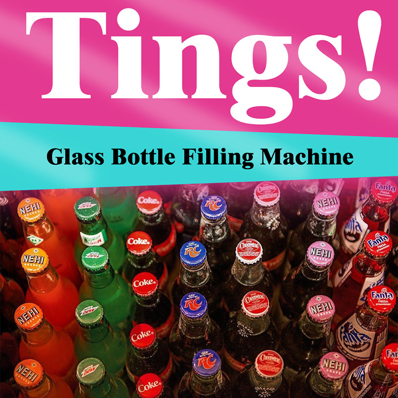 Glass bottle filling