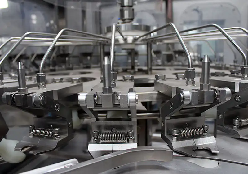 Rinsing part 2000 to 3000BPH Automatic Bottled Water Rinsing Filling Capping