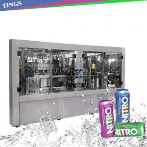150 Cans Per Minute Automatic Canned Soft Drinks Filling Sealing Machine