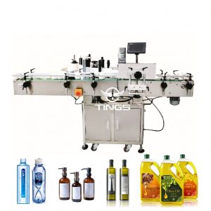 Linear sticker labeling machine