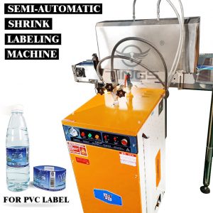 Semi-automatic Shrink Labeling Machine