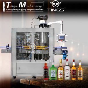 2000 to 3000BPH Wines Spirits Vodka Gins Bottling Equipment