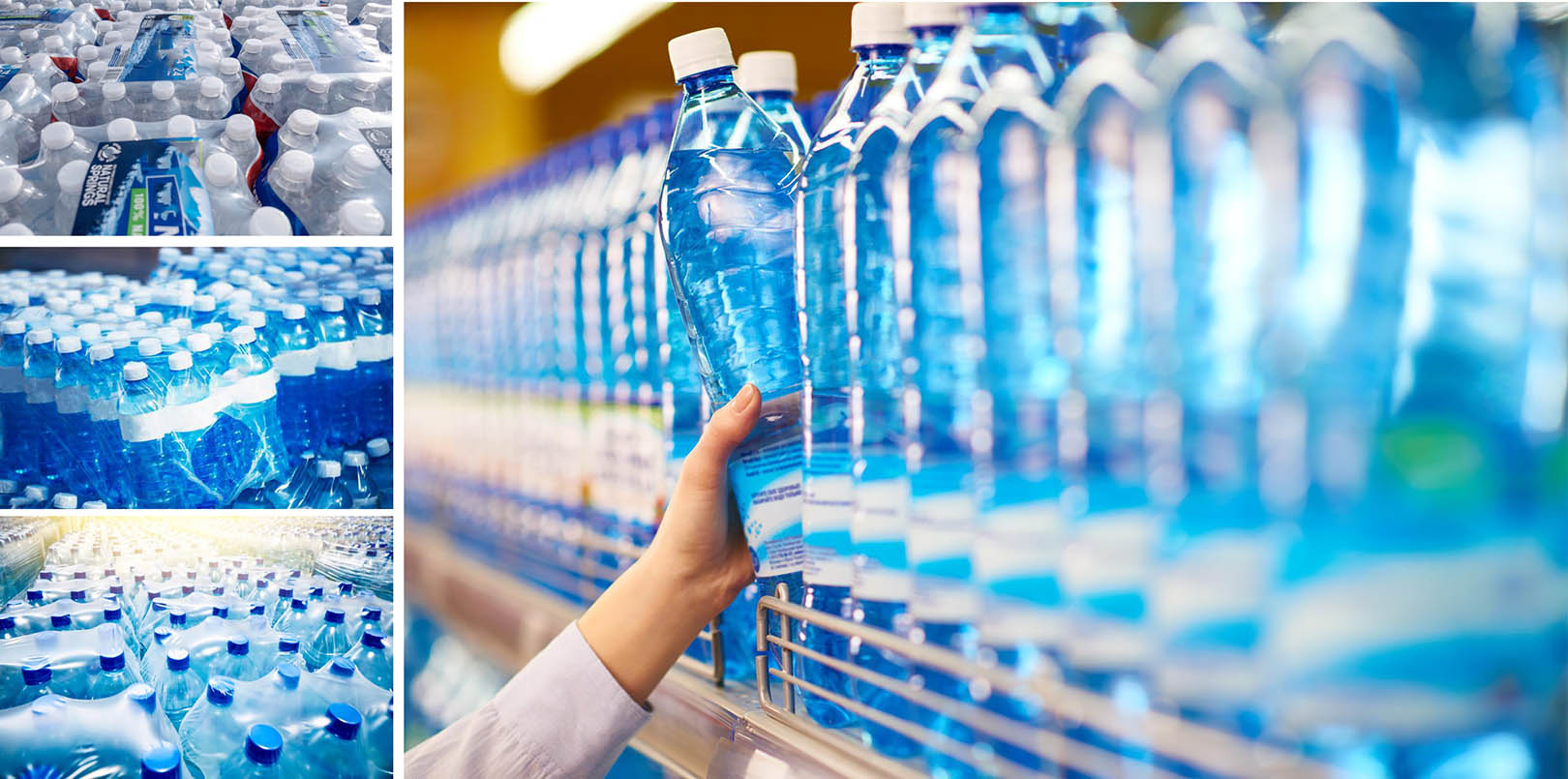 bottled water products