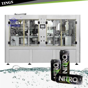 260 Cans Per Minute Nitro Canned Drinks Filling Machine