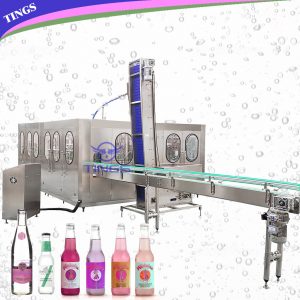 15000 to 16000BPH Automatic Glass Bottle Rinsing Filling Capping Machine