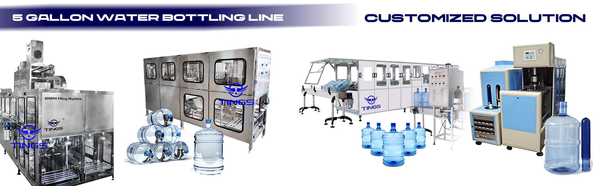 5 gallon water bottling equipment