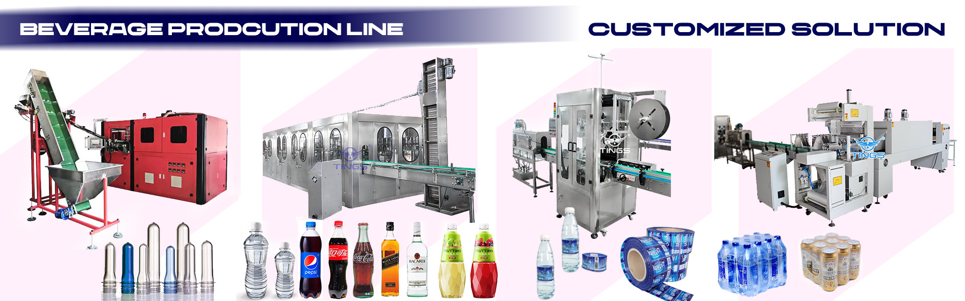 Beverage Bottling Production Line