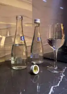 customized glass bottles for hotel glass bottle production line
