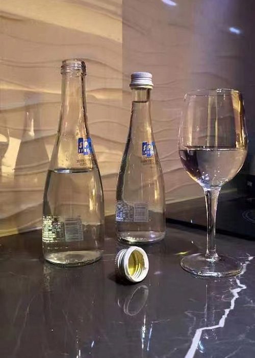 High-End Hotel Glass Bottle Mineral Water Project-1