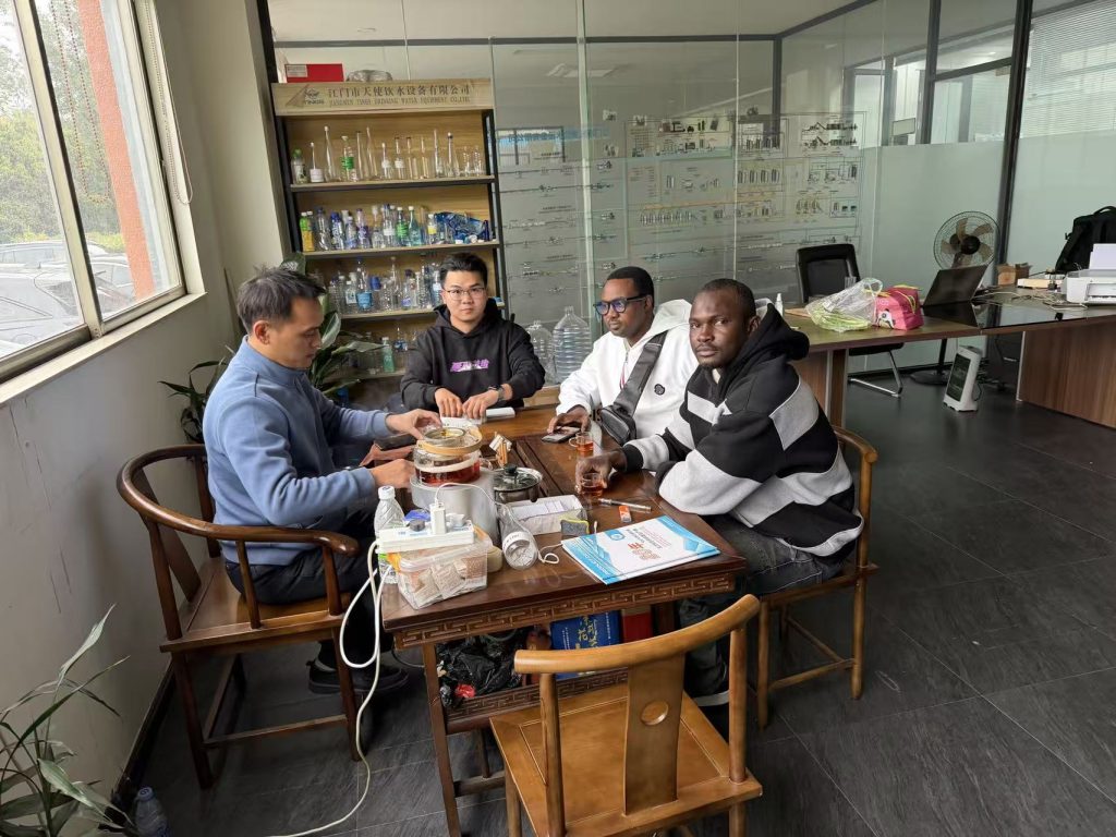 DRC Client visit and confirm order