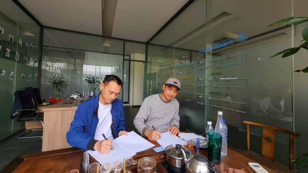 Contract Signed with a Vietnamese Client