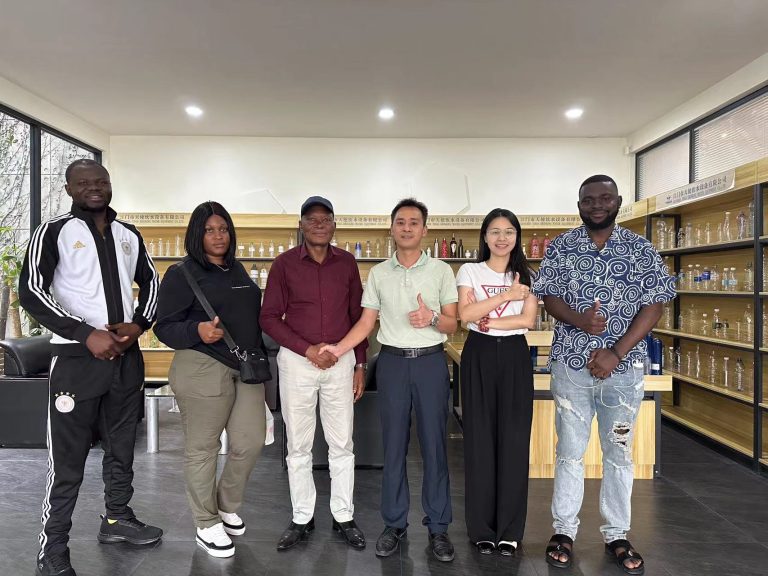 Ghana Client Visit factory and confirm the order