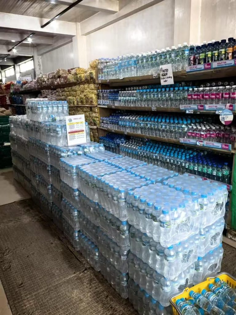 BOTTLE WATER SALE IN MARKET