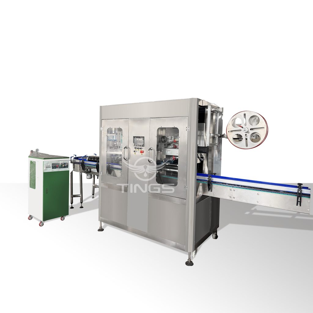 Double-Head Shrink Sleeve Labeling Machine