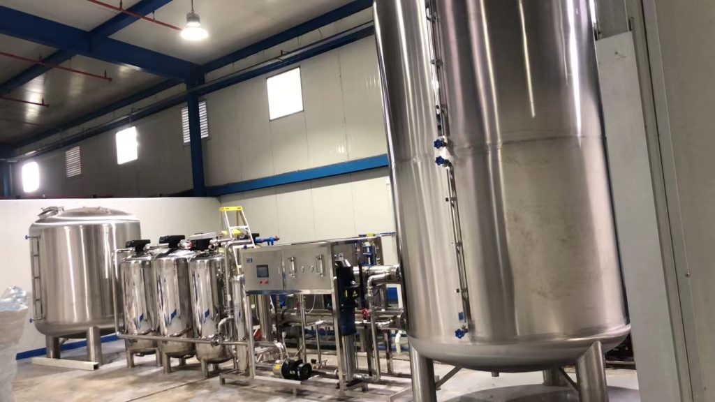 WATER TREATMENT SYSTEM FOR 6000BPH