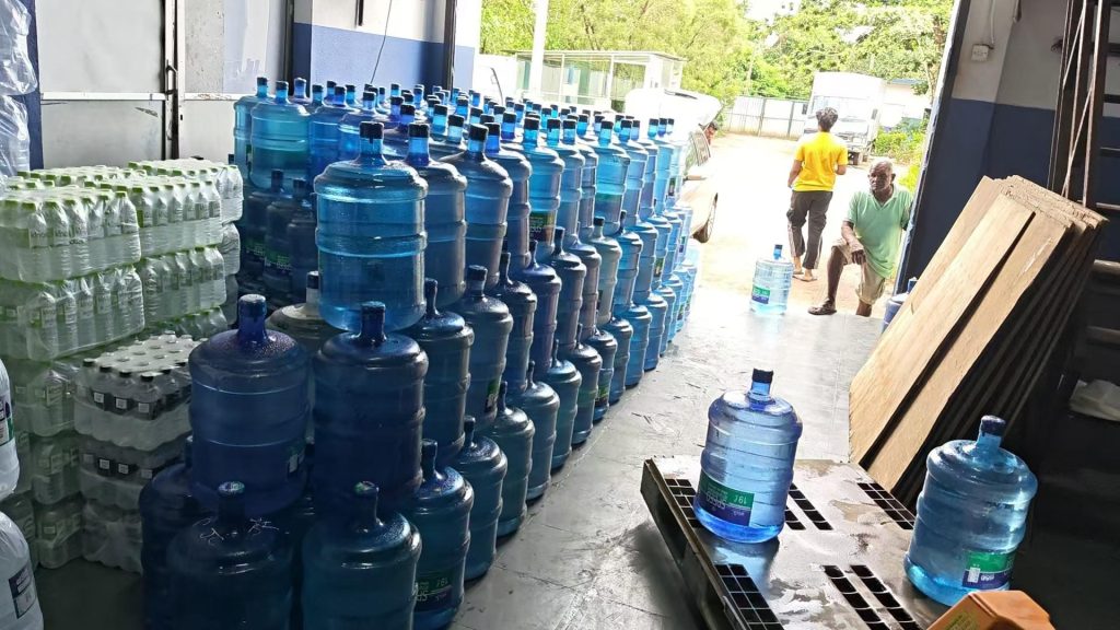 Finished 5-gallons water products