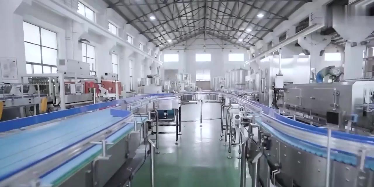 TINGS fully automatic bottled water production line